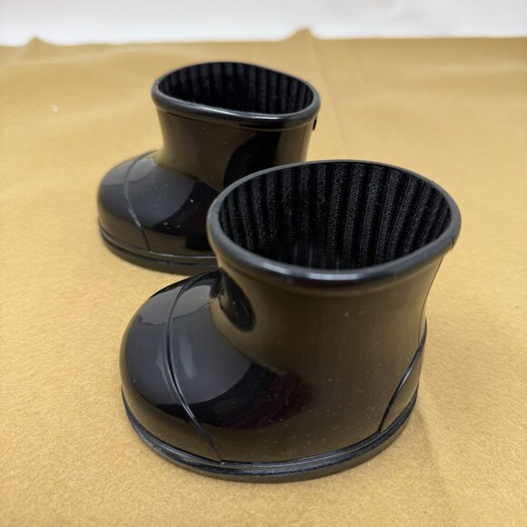 Build-A-Bear Black Rubber Boots Stuffed Animals Durable BABW - Picture 2 of 7